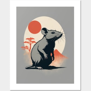 Rat 4 - Japanese Old Vintage Posters and Art